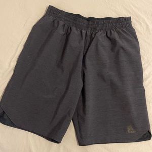 Men’s ADIDAS workout shorts Navy Size Large